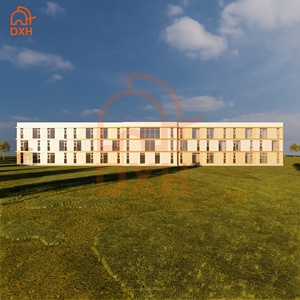 DXH Usine Appartement Dortoir Hôtel Préfabriqué Pack <span class=keywords><strong>Plat</strong></span> <span class=keywords><strong>Maison</strong></span> Conteneur Détachable Prix Bâtiment Préfabriqué <span class=keywords><strong>Maison</strong></span> - Product Image 5