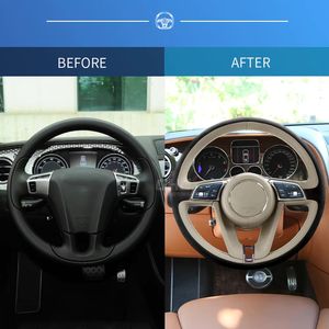 Volante de Cuero para <span class=keywords><strong>Bentley</strong></span> <span class=keywords><strong>Continental</strong></span> <span class=keywords><strong>GT</strong></span>, Actualización del Modelo Antiguo al Nuevo - Product Image 6