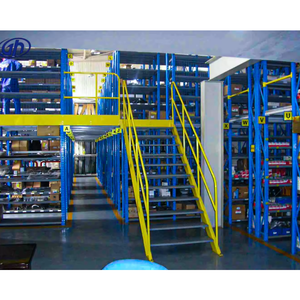 Système de rayonnage de mezzanine modulaire en acier sans boulons à plusieurs niveaux, robuste, pour le rangement dans le garage, résistant à la corrosion - Product Image 2