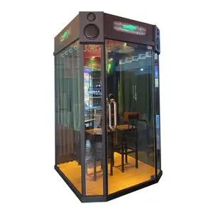 Mini máquina de Karaoke insonorizada, funciona con monedas, para Android, caja de juegos