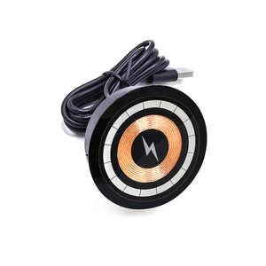 <span class=keywords><strong>Chargeur</strong></span> sans fil magnétique intégré 15W, charge rapide, compatible avec iPhone, <span class=keywords><strong>chargeur</strong></span> sans fil encastré pour bureau - Product Image 1