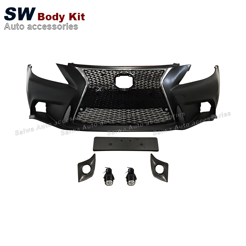 2011 lexus ls460 front bumper conversion