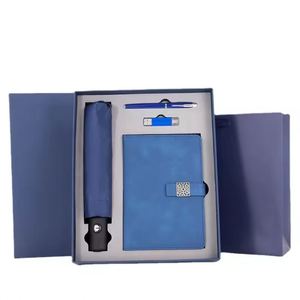 Custom Design Luxury Package PU Leather Agenda Notebook <b>Gift</b> Box Journal A5 Writing Notebook <b>Gift</b> <b>Set</b> for Business - Product Image 6