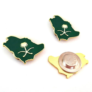 库存准备发货定制金属沙特阿拉伯阿联酋迪拜国旗翻领别针徽章国庆礼品别针航空阿联酋别针 - Product Image 5