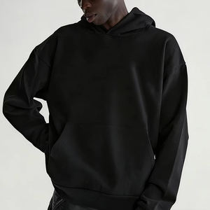 Sudadera con Capucha Unisex Extra Grande de Felpa de Algodón Premium, Ajuste Cómodo, Estilo Casual Urbano, Gruesa, para Invierno, con Bolsillo - Product Image 2