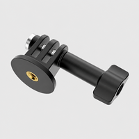 Adaptateur de montage sur trépied GoPro, base à vis pour GoPro Hero DJI Osmo Action Insta360, caméra d'action, rotation à 360 degrés, accessoire en métal