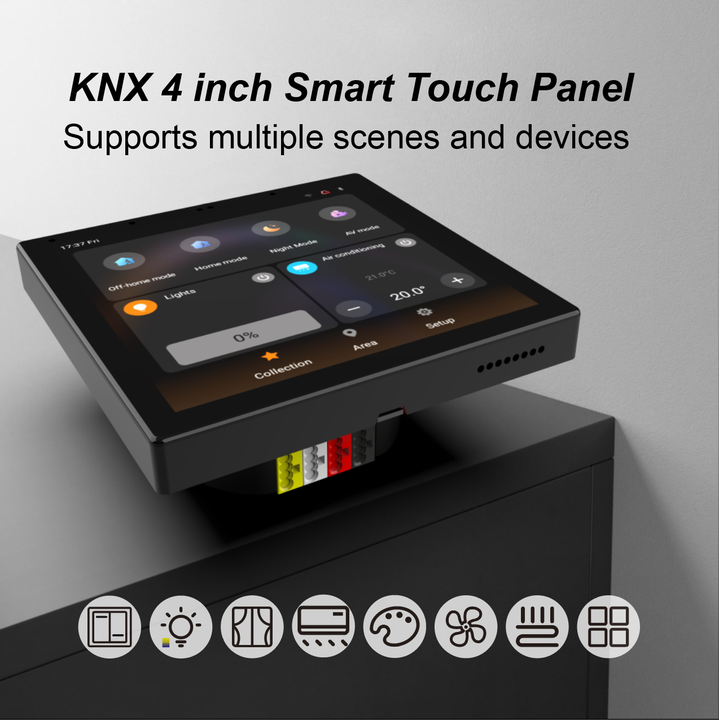 4 Inch Smart Home Control Panel - KNX Touch Screen, Android ODM