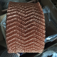 Elemen Filter Jaring Rajut Berkualitas Tinggi untuk Pemisahan Gas-Cairan Efisiensi Tinggi 99% Dapat Disesuaikan