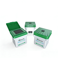Débitmètre électromagnétique en acier inoxydable de haute précision IP69K pour le traitement des eaux usées et des boues, sortie 4-20mA RS485