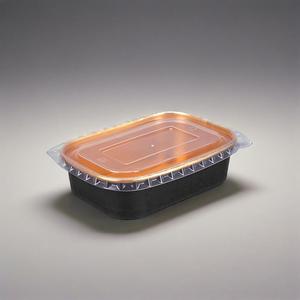 Boîte d'emballage alimentaire à impression personnalisée bols à salade bol en papier avec couvercle bol en papier artisanal jetable écologique en feuille d'or - Product Image 1