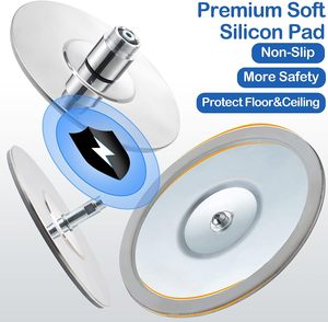 Barra de Baile de Acero Resistente de Fábrica OEM al por Mayor, Barra de Baile de Modo Dual Giratorio y Estático de 45 mm - Product Image 5