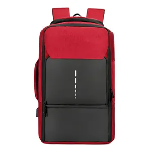 Mochilas para ordenador portátil impermeables personalizadas, mochila para ordenador portátil de viaje Matein, bolsa para portátil de negocios con puerto de carga USB para mujeres y hombres - Product Image 1