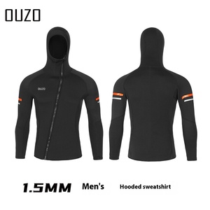 JUNHAIINS 1.5mm combinaison néoprène chaude combinaison de plongée à manches longues ensemble complet pour hommes et femmes avec protection solaire vêtements de <span class=keywords><strong>surf</strong></span> - Product Image 3