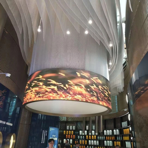 New P4 RGB linh hoạt <span class=keywords><strong>LED</strong></span> hiển thị Rèm 2.5 mét Pixel pitch với SDK & OEM hỗ trợ cho sử dụng ngoài trời trong trung tâm mua sắm cửa hàng bán lẻ - Product Image 5