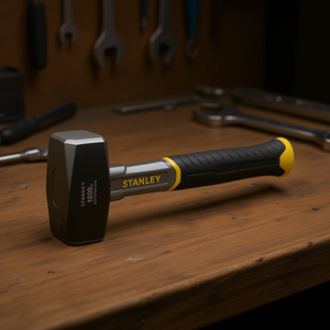 Martillo de goma Stanley de 1000g con mango sintético para trabajos de precisión - Product Image 3