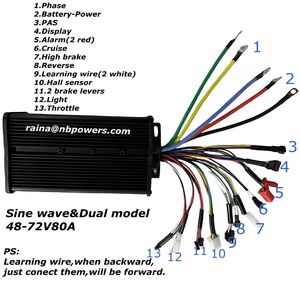 AU/<strong>UK</strong> Stock MTX39 27.5"29" 72V3000w 135mm Hub Motor <strong>Electric</strong> <strong>Bike</strong> Bicycle <strong>Conversion</strong> <strong>Kit</strong> 80A Dual Hall Sine Wave Ukc1 Display - Product Image 2