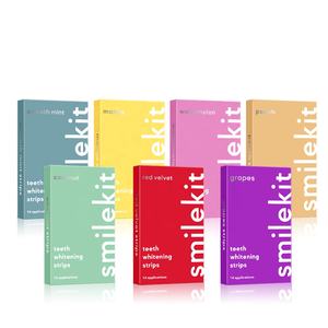 Produsen pabrik Logo residu pribadi gratis rumah profesional 6% Hp Pap gigi putih canggih strip pemutih gigi putih - Product Image 4