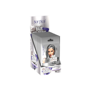 Nouvelle couleur de cheveux OEM avec GMPC usine Vente en gros Sachet de shampooing semi-permanent Brillant rose <span class=keywords><strong>violet</strong></span> Cheveux <span class=keywords><strong>Coloration</strong></span> facile - Product Image 5