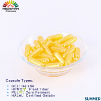 Capsules certifiées GMP OEM 000 #: gélatine, entérique, HPMC, amidon et solutions à base de plantes