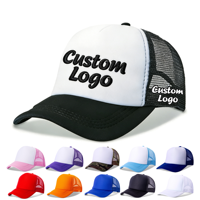 Gorras Trucker OEM Lisas de 5 Paneles Bordadas, Gorra de Béisbol Deportiva, Gorra de Golf con Panel de Malla y Cierre Ajustable, Gorras Personalizadas con Logotipo para Hombre, Regalo