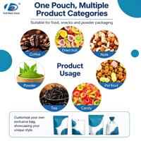 Sachet Doypack Mylar à Fermeture Zip Personnalisé pour Biscuits, Emballage de Snacks, Haute Barrière