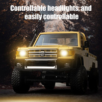 Camionnette RC tout-terrain 4x4 2,4 GHz 1/12 pour enfant, voiture télécommandée, jouet RC tout-terrain