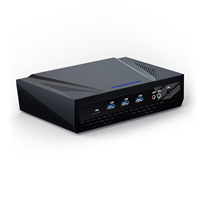 Mini PC Industrial Intel I5-10200H, Doble DDR4 (hasta 64G), 3xUSB3.0, 4xUSB4.0, RJ45 LAN, HD, DP, Ranura para Tarjeta Tipo-C y TF, Compatible con Win10/11