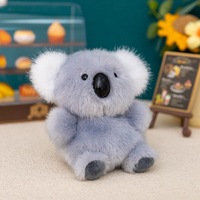 Porte-clés en peluche mini animal mignon, poupée chiot œuf frit Kawaii, jouet pendentif de sac doux et moelleux, cadeau pour filles, décoration de sac à dos