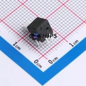 TK-6580A-1 Push Button Switch Through hole Switch Double Pole Double Throw Self-Locking Square Plunger Right Angle Insert - Product Image 2
