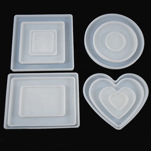 Moule en silicone pour table en géode, rond/rectangulaire/carré, moule pour table basse, moule en résine époxy pour table - Product Image 5