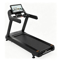 Cinta de Correr Comercial con Pantalla Táctil de Fábrica China, Logotipo Personalizado, Color de Marco, Máquina de Correr de Lujo para Gimnasio, Venta al por Mayor OEM ODM