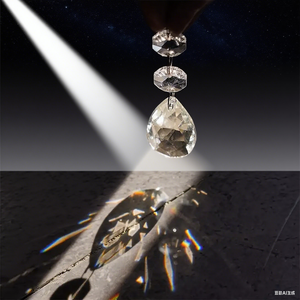 Handmade K9 Water Drop Mesh Crystal Pendant <b>Lighting</b> Crystal Bead <b>Curtain</b> DIY Engraved Eco-friendly Wedding Crystal Crafts - Product Image 2