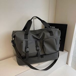 Bolsa de Deporte Personalizada con Logotipo para Mujer, Bolsa de Viaje con Compartimento para Zapatos, Bolsa de Viaje de Gran Capacidad para Fin de Semana - Product Image 2