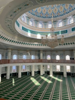 Luxuriöse Moschee-Teppiche, Wand-zu-Wand Bedruckte Nylon-Teppiche, Muslimische Gebetsteppiche
