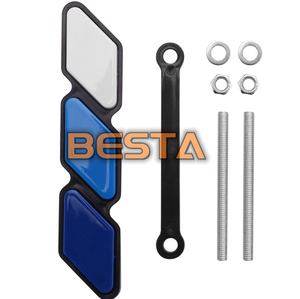 Pegatina Modificada para Automóvil con Rejilla Mediana de Tres Colores y Etiqueta Pequeña, Apta para Toyota Tacoma, <span class=keywords><strong>Superbar</strong></span>, 4Runner, Tundra - Product Image 3