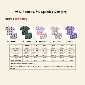 ชุดนอนไม้ไผ่ใส่ได้ทั้งชายและหญิงเสื้อผ้า<span class=keywords><strong>เด็ก</strong></span>ใส่ฤดูร้อนชุดนอน<span class=keywords><strong>เด็ก</strong></span>ผู้ชาย<span class=keywords><strong>เด็ก</strong></span>ผู้หญิงชุดสั้น<span class=keywords><strong>เด็ก</strong></span>ระบายอากาศได้พิมพ์ลายได้ตามต้องการ - Product Image 3