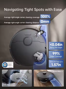 DREAME X50 Ultra Aspiradora Robot Completa Tipo Oruga 25KPa Autolimpieza Automática LDS VSLAM APP Fregado Sónico Húmedo/Seco UE - Product Image 6