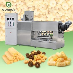 Línea de Producción de Snacks de Arroz Inflado, Hojuelas de Trigo y Maíz, Máquina Extrusora para Fabricar Chips - Product Image 1