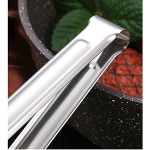 Stainless Steel BBQ Grilling <strong>Tongs</strong> for Salad <strong>Cake</strong> Dessert Serving Kitchenware Safe Food Clips - Product Image 6
