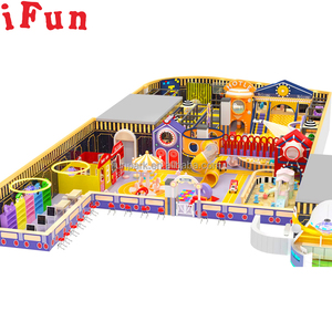 Château gonflable de terrain de jeu d'intérieur avec le parc d'attractions différent de <span class=keywords><strong>jeux</strong></span> d'obstacle pour le centre commercial - Product Image 1