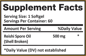 Fornecimento de fábrica Reishi Oil Softgels Pure Herb Lingzhi Reishi Oil Supplement <span class=keywords><strong>Ganoderma</strong></span> Spore Oil Softgel Cápsulas - Product Image 3