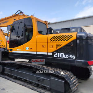 Excavadora sobre orugas Hyundai 210LC-9S Hyundai 220lc-9s 220-9s 225lc-9 usada recién llegada de Corea con las mejores condiciones 215/225/305 - Product Image 5