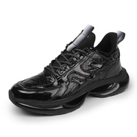 Chaussures de sport décontractées en maille pour hommes et femmes, style chunky, rehaussantes, de haute qualité, pour la marche et la course, idéales pour le dropshipping