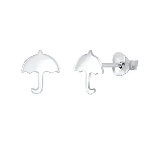 At Low Price 925 Sterling Silver 18k Gold Plated Jewelry umbrella earrings cute earrings korea style earring For Women