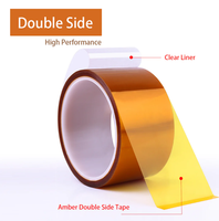 Ruban adhésif double face en polyimide (PI) de haute qualité GOC avec colle silicone pour l'isolation et la fixation des câbles électroniques aérospatiaux