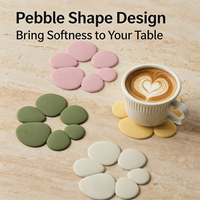 Support de casserole, dessous de plat en silicone extra épais pour protéger la table et le comptoir, accessoires de cuisine, décoration et accessoires pour plats chauds