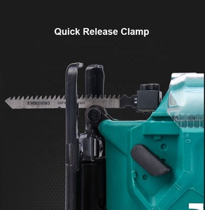 Sierra de calar inalámbrica de litio de 18 V, herramienta eléctrica portátil recargable, sierra curva multifunción para cortar madera - Product Image 6
