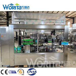 자동 고속 병 스티커 라벨 기계 물병 라벨 인쇄기 - Product Image 4