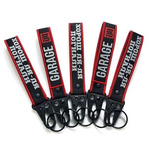 Customized <b>Keyring</b> Usa Flag Flight Lanyard Crew Embroidered Keychain Luggage Tags Embroidery Key Tag - Product Image 3