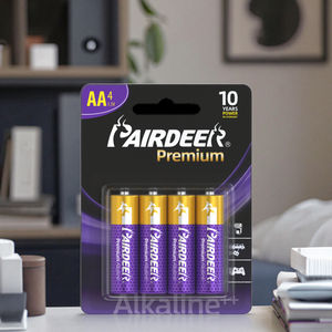 צבי בטוח ואמינים בעלי אנרגיה גבוהה צפיפות גבוהה-תווית פרטית 4.35wh lr6 1.5v 23g 23 גרם aa lr6 v 23g סוללה אלקליין יבש - Product Image 1